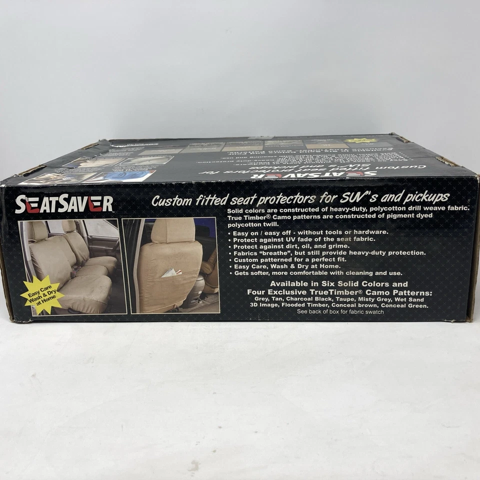 Cubierta de asiento Seat Saver SS7431PCGY para Jeep Wrangler 2011-2016 asiento trasero de 2 puertas Foto 2 de 4