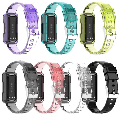 For Fitbit Inspire 1/ 2 HR Ace 2 Ace3/Fitbit Luxe Watch Band TPU Wristband Strap