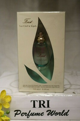 First Van Cleef & Arpels Summer Eau de Toilette Pour L'ete Women Spray 3.3 fl.oz