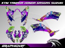 Raptor 250 Graphics Kit for Yamaha ATV – All-Year Compatible Custom Stickers