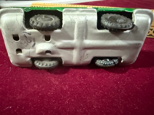 Vintage SANKO Japanese Tin Litho Search Light Truck FRICTION TOY - Picture 7 of 8