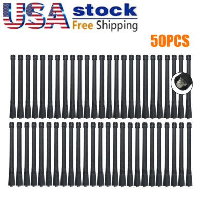 50x VHF antenna For CP200 CP200D HT600 HT750 HT1250 HT1550 CP040 PR400 Radio