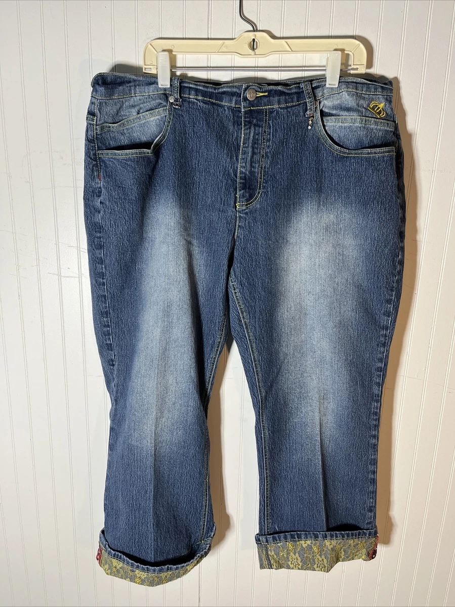 Cropped jeans best sale size 20
