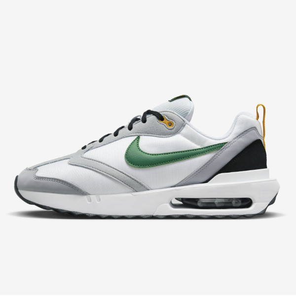 Кроссовки Nike Air Max Dawn Shoes DM0013-101 белого/ темно-зеленого цвета для ускоренной доставки