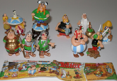 Komplett Satz ''Asterix und Obelix bei den Römern'' mit Beipackzettel