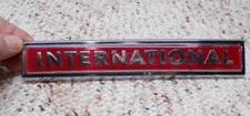 1968-1971 IH International Red Emblem Grille 11810-1 / 2754222-R1 Truck Scout #C