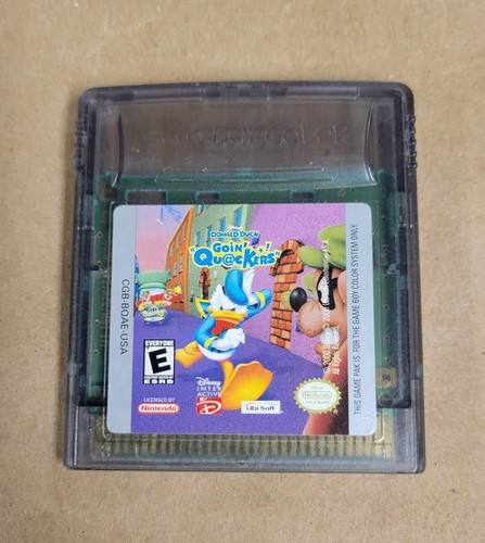 Disney's Donald Duck: Goin' Quackers - Game Boy Color, GBC Cartridge ...