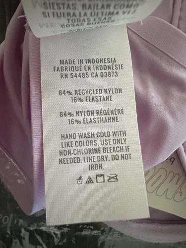 AERIE SMOOTHEZ Sheer Unlined Underwired Lilac Purple Full Coverage Bra 32B NWT - Picture 4 of 5