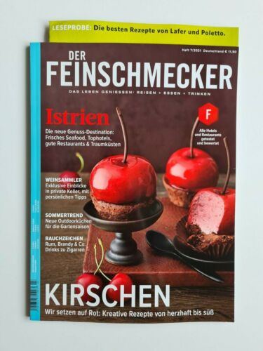 Der Feinschmecker Heft 7/2021 Kirschen ,Istrien ,NEu - Photo 1/1