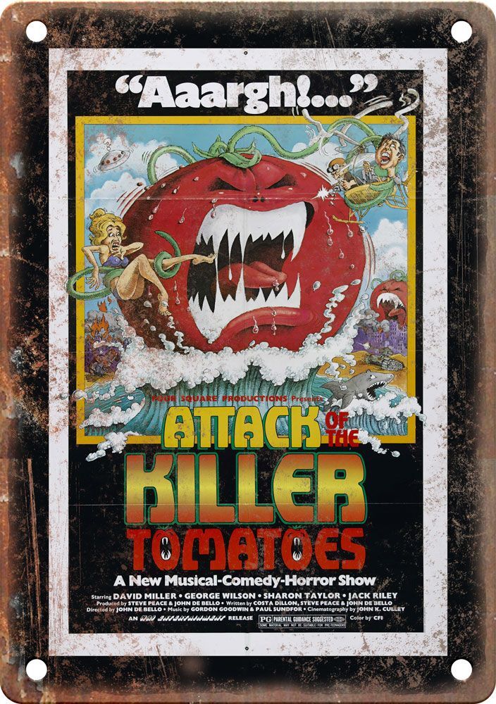 Attack Killer Tomatoes Movie Poster 12