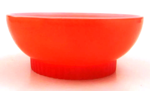 Anchor Hocking Fire King Orange Bowl Cereal Fruit Dessert MCM Vintage - Picture 3 of 16