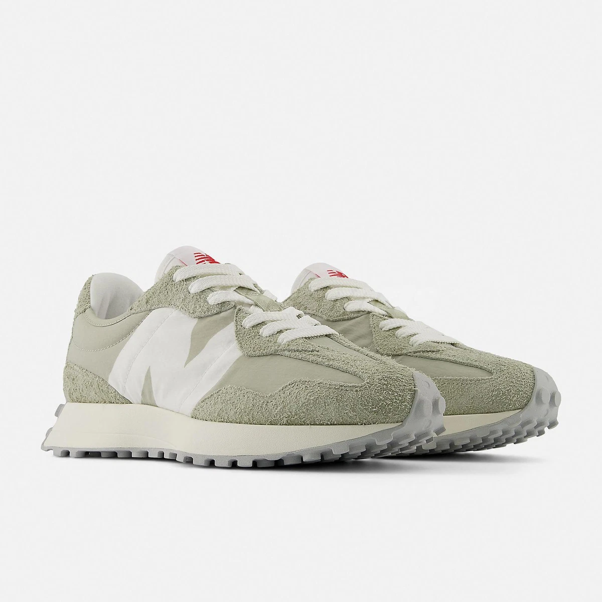 New Balance 327 NB Green White Men Unisex Casual LifeStyle Shoes 