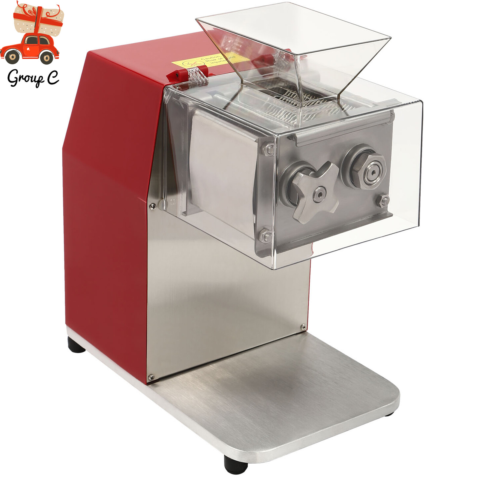 Commercial Electric Meat Cutter Slicer Shredding Cutting Machine Kitchen 1100W