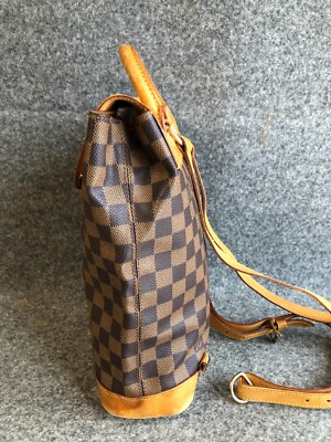 Authentic Louis Vuitton Damier Backpack Arlequin Brown Authentic Louis Vuitton Damier Backpack Arlequin Brown
