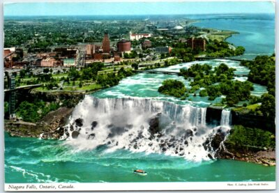 #ad A Birdseye view of the American Falls Niagara Falls Canada Niagara Falls NY $4.95