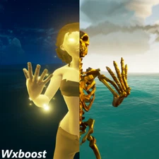 Sea of Thieves Boost Golden Ghost Curse or Golden Skeleton Curse | Custom Offer