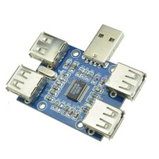 5V USB HUB USB2.0 Hub Concentrator 4-Female USB Expansion Board Module