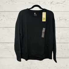 All in Motion Men's Long Sleeve Performance T-Shirt Black Size X Large M1