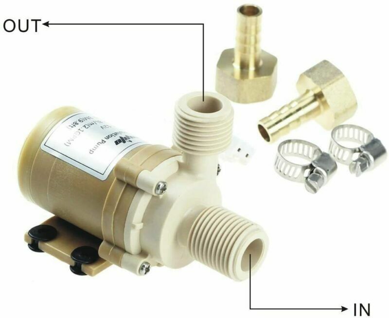 bayite BYT-7A015 DC 12V Solar Hot Water Heater Circulation Pump with DC  Power Su 705353691119 | eBay