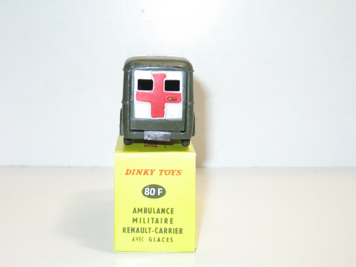 Ancien Jouet Militaire Dinky Toys Renault Ambulance Carrier 2ème Version - NEUVE