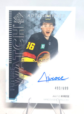 2023-24 SPA - 2013-14 Retro Autographed Future Watch #RFWA-AH Akito Hirose