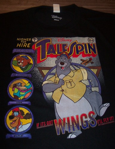 Vintage Style 90's Walt Disney TALESPIN 