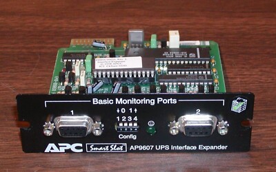 APC Smartslot AP9607 Smartslot UPS Interface Expander - Working, Tested  