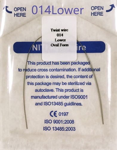 Dental Ortho Twist Arch Wire Ni-ti Round Form 012-18 Braided Bond Retainer Wires - Picture 5 of 9
