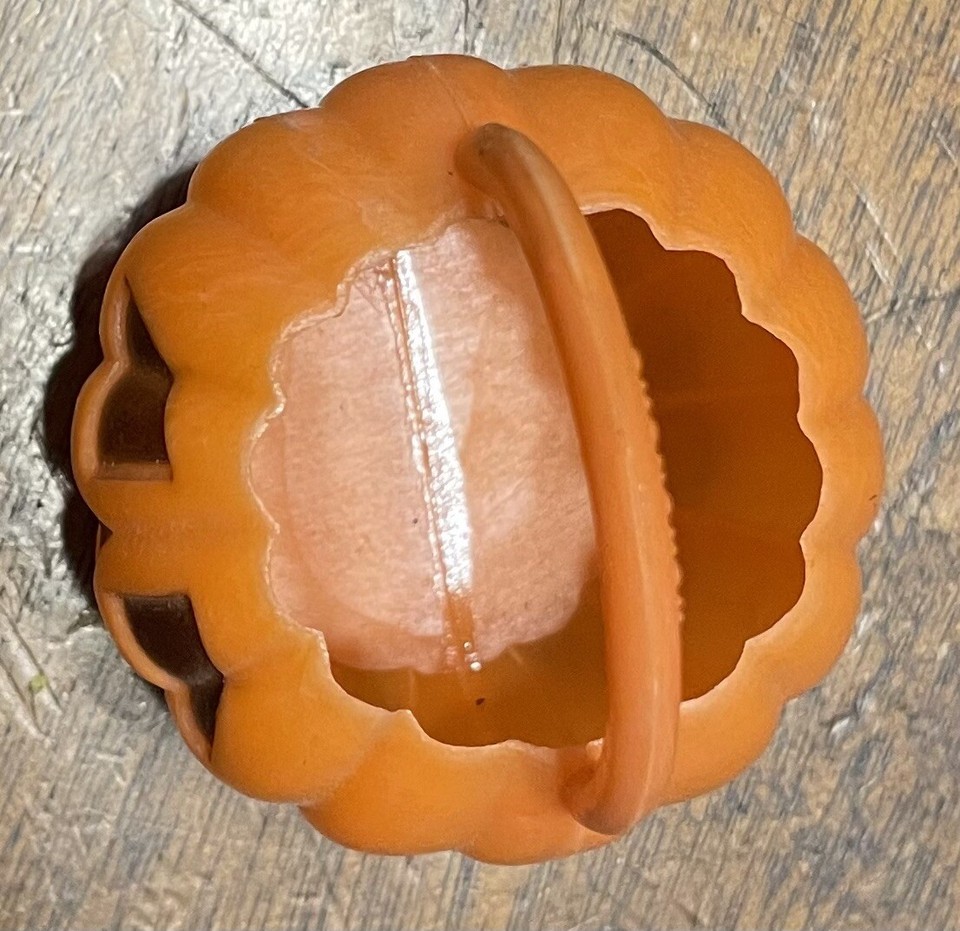 VTG Miniature Jack O Lantern Trick Or Treat Bucket Hard Plastic Hong Kong eBay