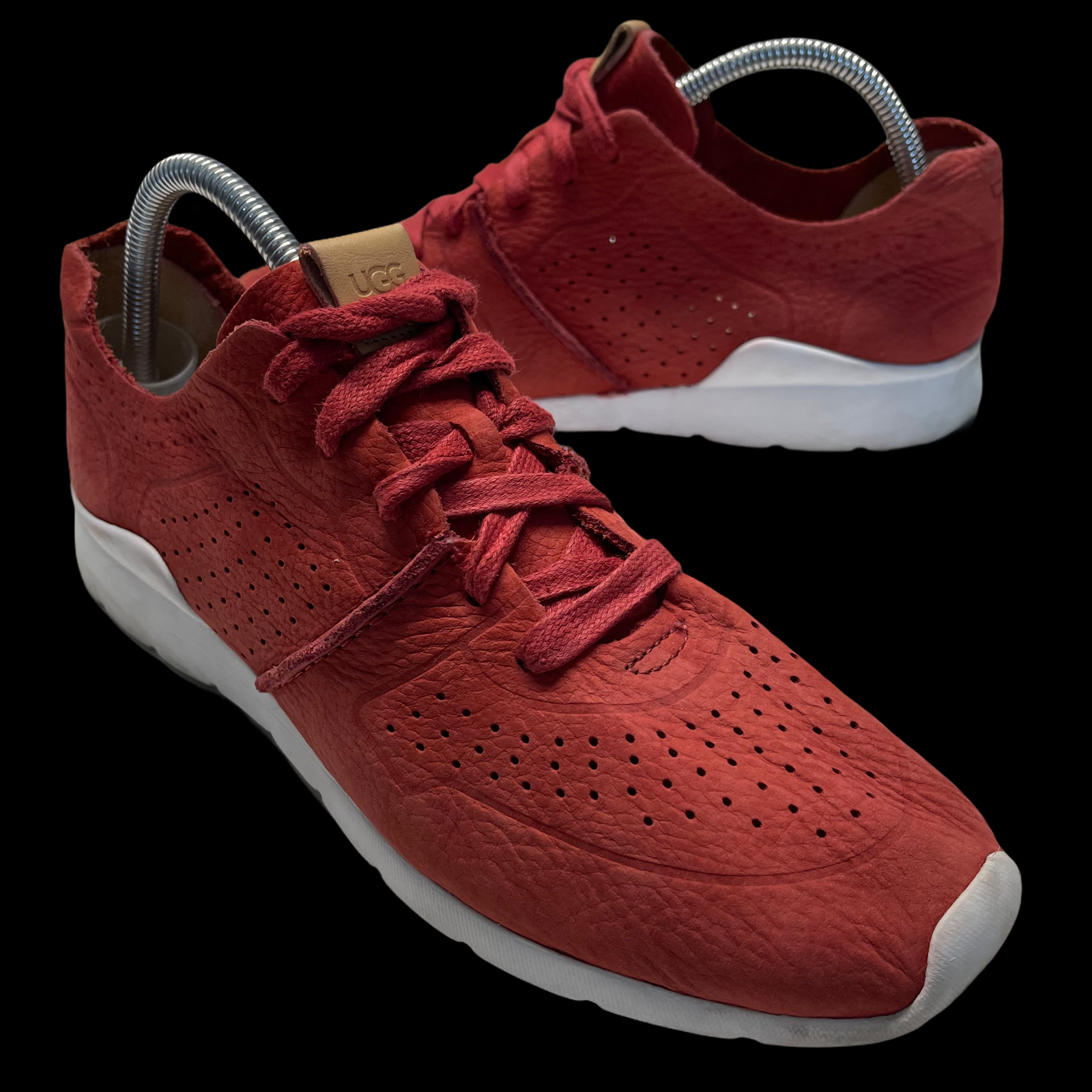 ugg sneakers red