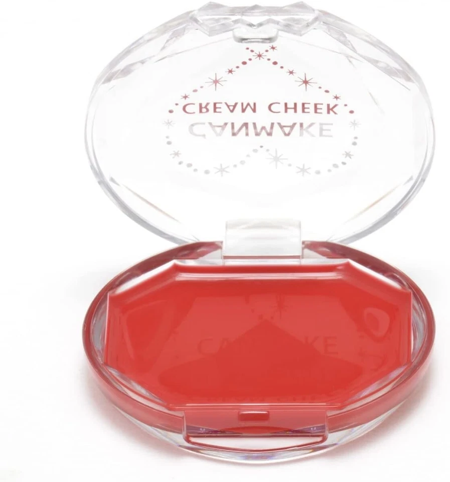 Canmake Cream Cheek Clear CL01 Red Heart From Japan - Image 2 of 4