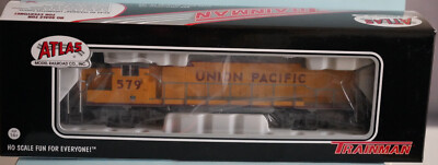H0-US Lok GP38-2 der UP 579 von Atlas Model Railroad.Co neu unbspielt OVP
