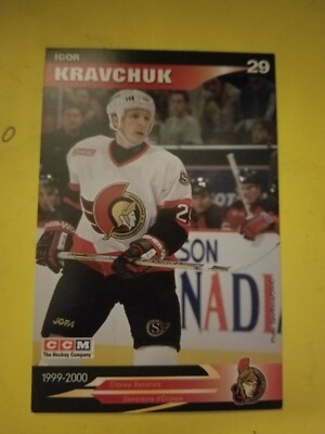 1999-2000 Igor Kravchuk, Ottawa Senators Home Schedule
