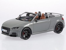 Audi TT RS Roadster 2017 nardo grey modelcar iScale 1:43