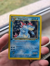 Pokemon Impergator 1. Edition Neo Genesis Deutsch Holo 4/111