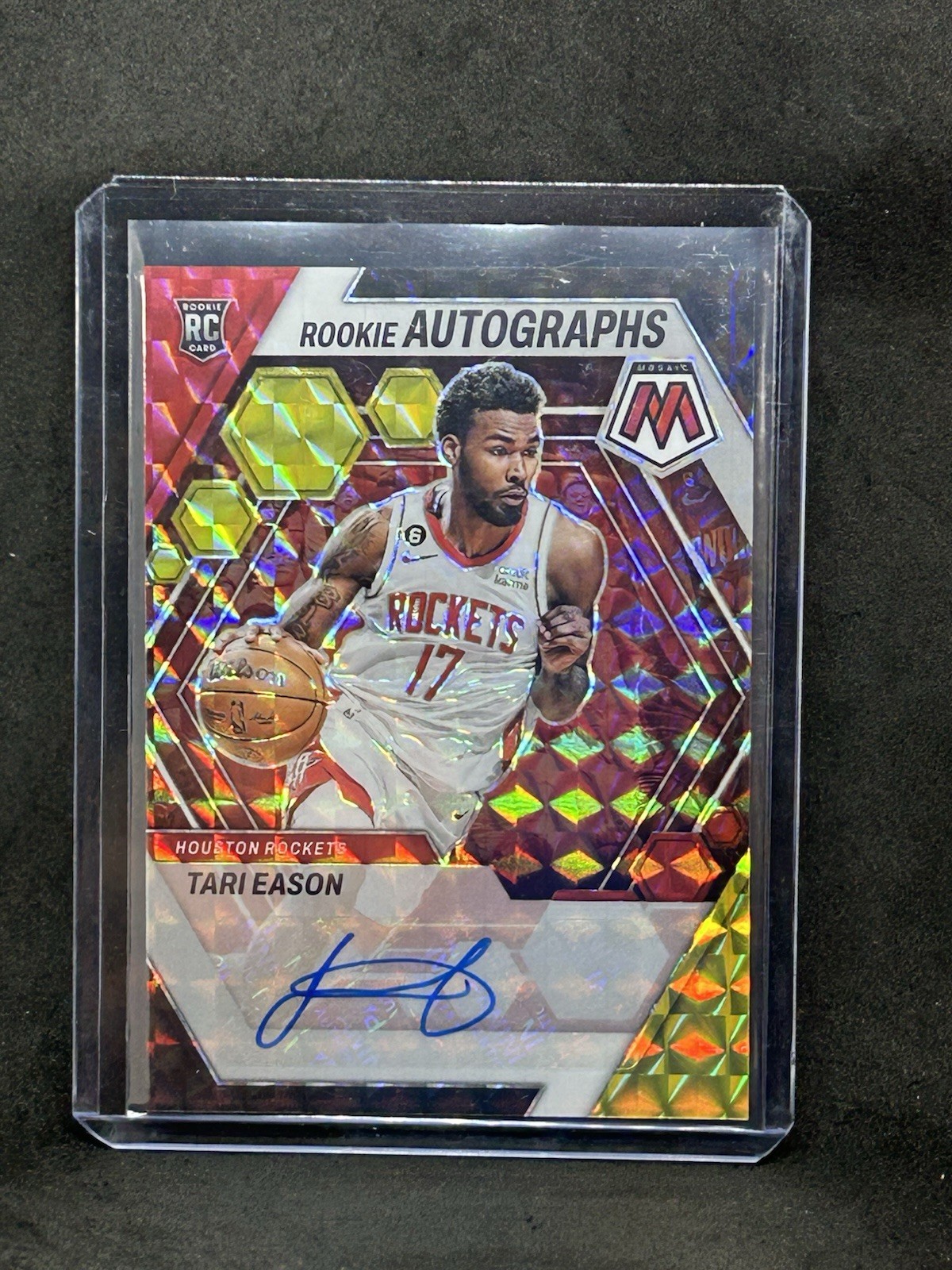 2022-23 Mosaic Choice Rookie RC Auto Tari Eason #RA-EAS A1