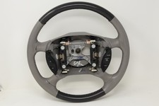 1996-2003 Ford Mustang Thunderbird Steering Wheel Cruise Control Grey Black Oem 1996-2003 Ford Mustang Thunderbird Steering Wheel Cruise Control Grey Black Oem