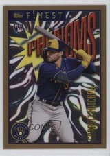 2023 Topps Finest Flashbacks Finest Phenoms Garrett Mitchell #72 0b7