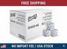 Genuine Joe GJO2540096 Toilet Paper 2-Ply 96 Rolls 400sh/rl FREE SHIP