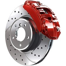 Professional 330ml High Gloss RED Epoxy Brake Caliper Paint Kit - Made in USA