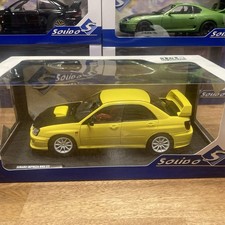 1:18 Diecast Solido Subaru Impreza WRX STI Yellow 