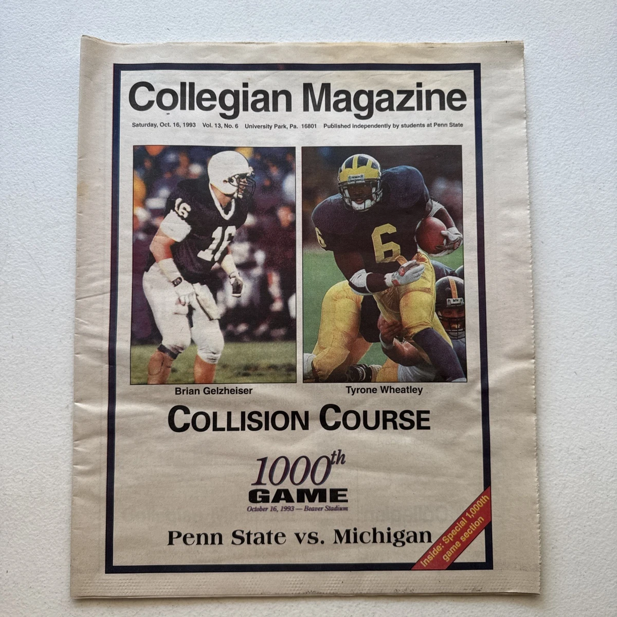 Penn State Nittany Lions Vintage NCAA Programs for sale | eBay