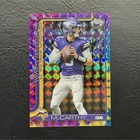 2025 Topps Chrome Football Tie Dye Geometric Refractor J.J. McCarthy #199
