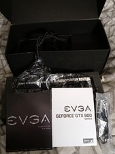 EVGA GTX 980 Ti Hybrid 6GB Liquid Cooled GPU w/ Box  Accessories FAST SHIP