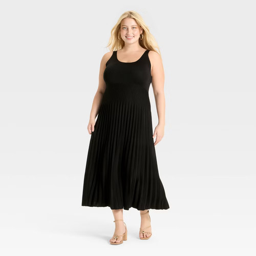 Women's Maxi Sweater Dress - A New Day Navy S - Picture 10 of 14
