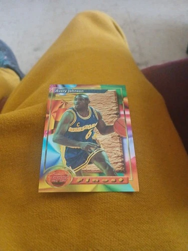 1993-94 Topps Finest - Avery Johnson #143 Refractor