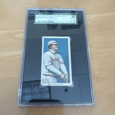 1910 T206 Harry Lord Boston Piedmont Back SGC 30 Good 2 Tobacco Card