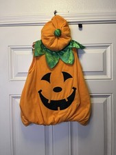 IKALI Cosplay Girls Pumpkin Costume Dress for Halloween Size 3-4 Toddler