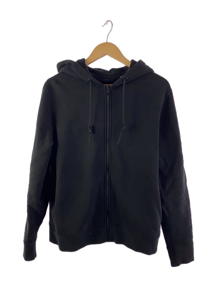 MONCLER Zip Hoodie M Cotton Black Solid Used | eBay