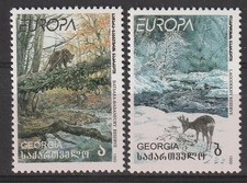 EUROPA 1999 - GEORGIE 223/4 - Neuf ** sans charniere - Groupez vos achats- 136A/